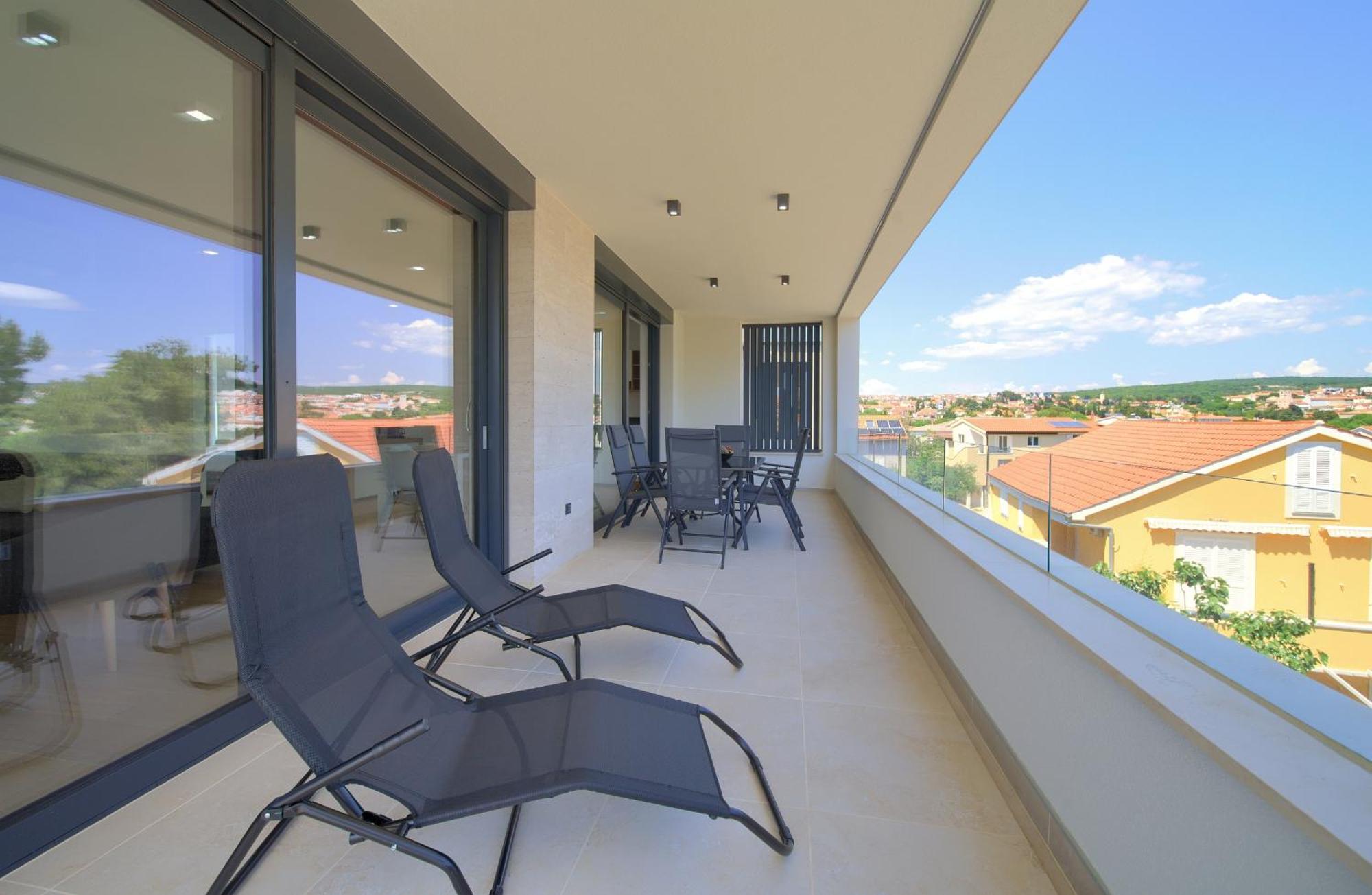 Villa Sabic By The Sea Krk Town Habitación foto